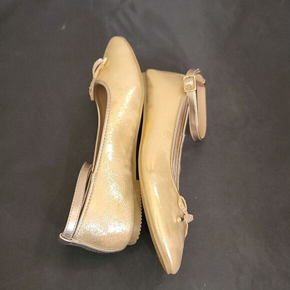 BRAND NEW SUGAR LITTLE GIRLS LANNA ROUND TOE ANKLE STRAP BOWNOT FLATS - Picture 14 of 16